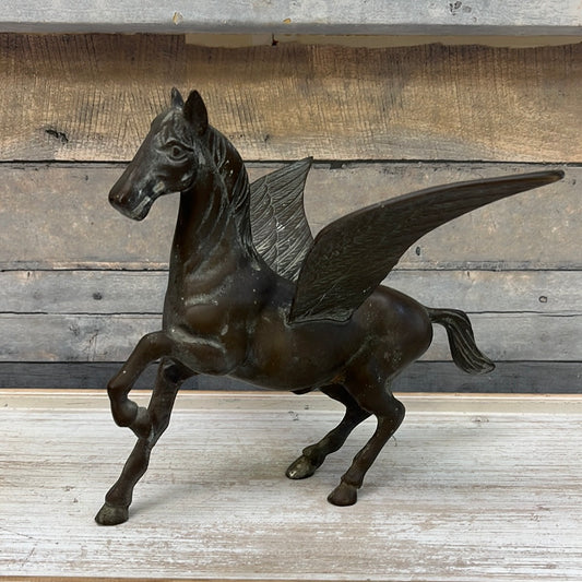 Vintage Bronze Pegasus Statue