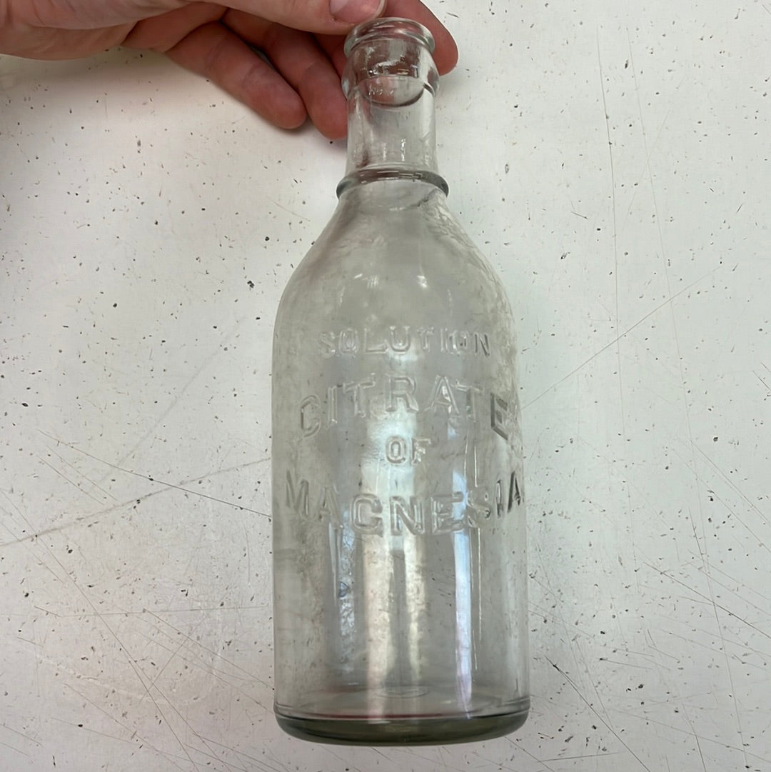 Antique & Vintage Marked Glass Bottle Selection