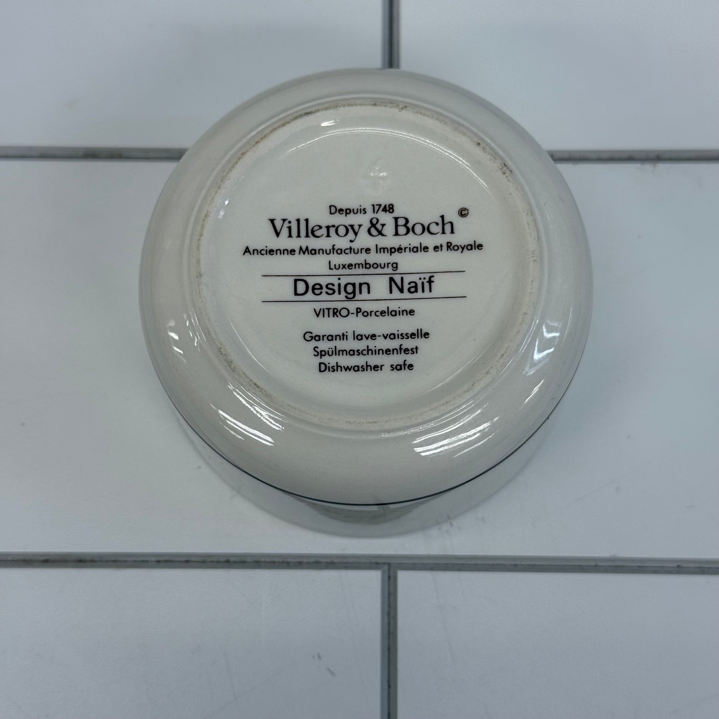 Villeroy & Boch Trinket Box, Design Naïf Porcelain