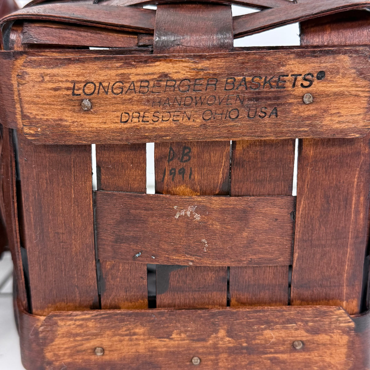 Longaberger Basket Signed Selection