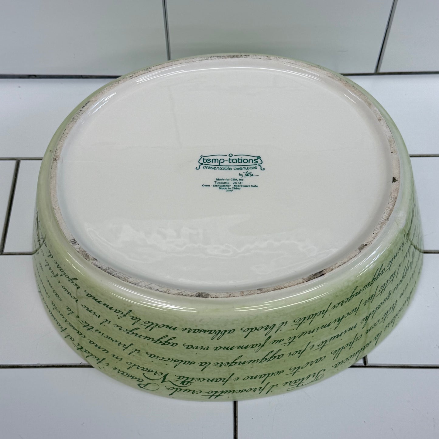 Temp-tations Toscana Chicken Casserole Dish with Metal Basket