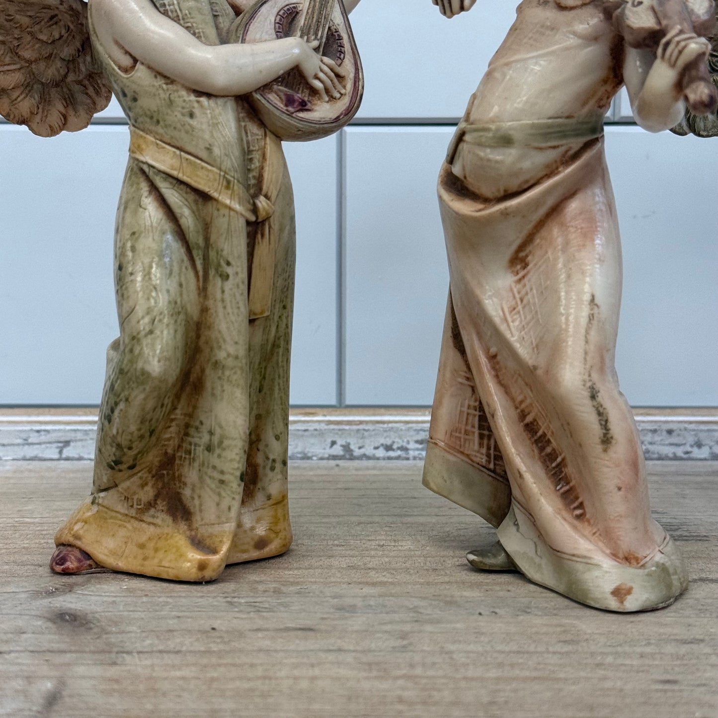 Fontanini Depose Italy Musician Angels Set 1980s