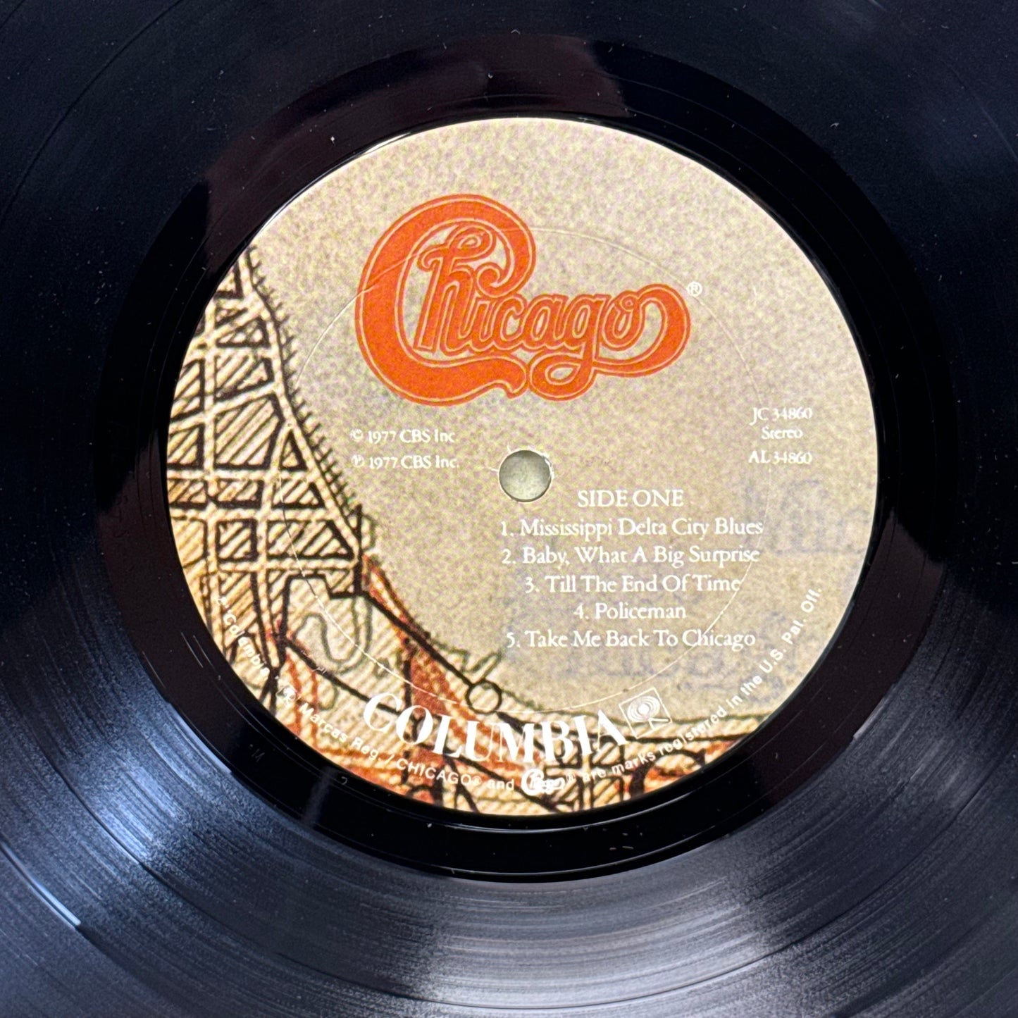 Chicago XI Vinyl Record LP 1977