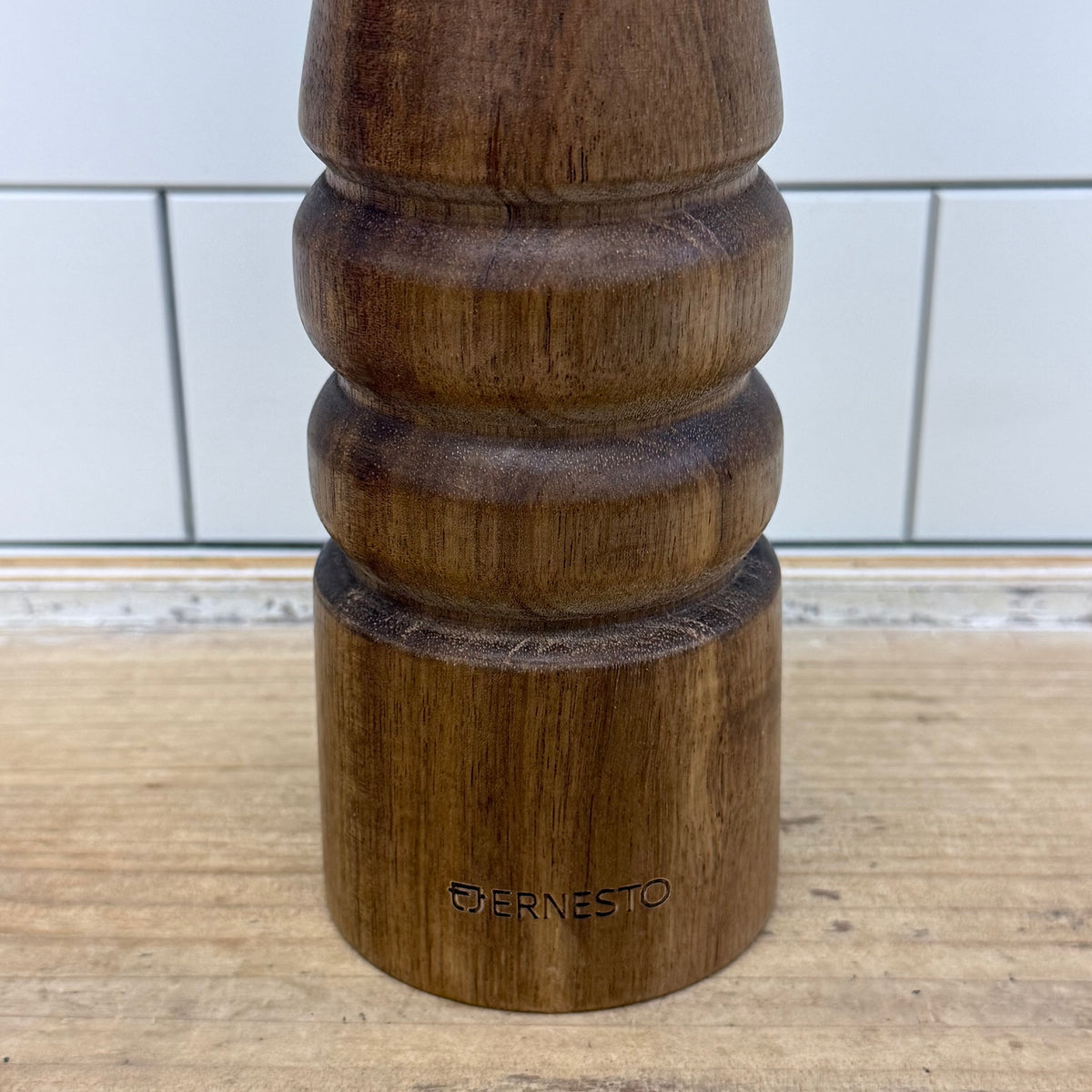 Ernesto Acacia Wood Salt Pepper Mill Grinder with Box 16"