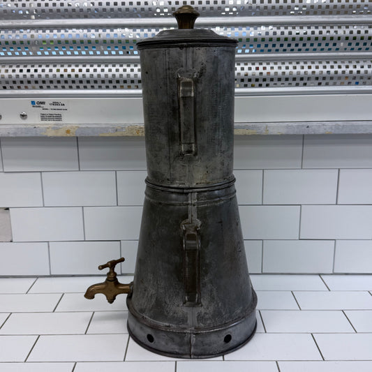 Commercial Coffee Tea Urn Brass Spigot 1920s Antique