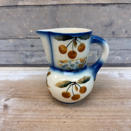 Erphila George Washington Stoneware Cherry Jug Pitcher, 1970s