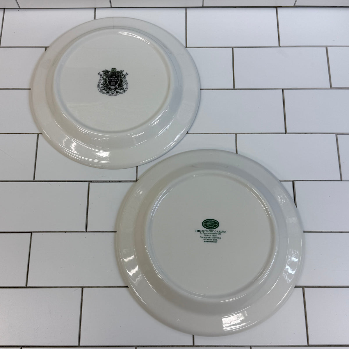 Portmeirion Botanic Garden Dinner Plates Set 2