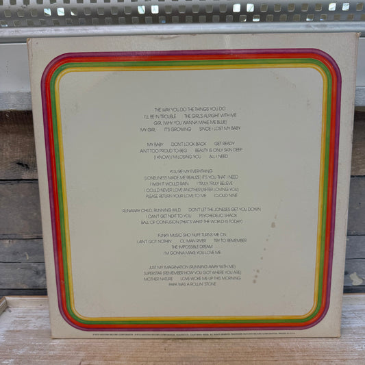 The Temptations Anthology Triple Vinyl Record with Booklet, 1973