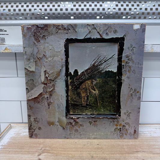 Led Zeppelin IV Vinyl Record 1971 Classic Rock LP