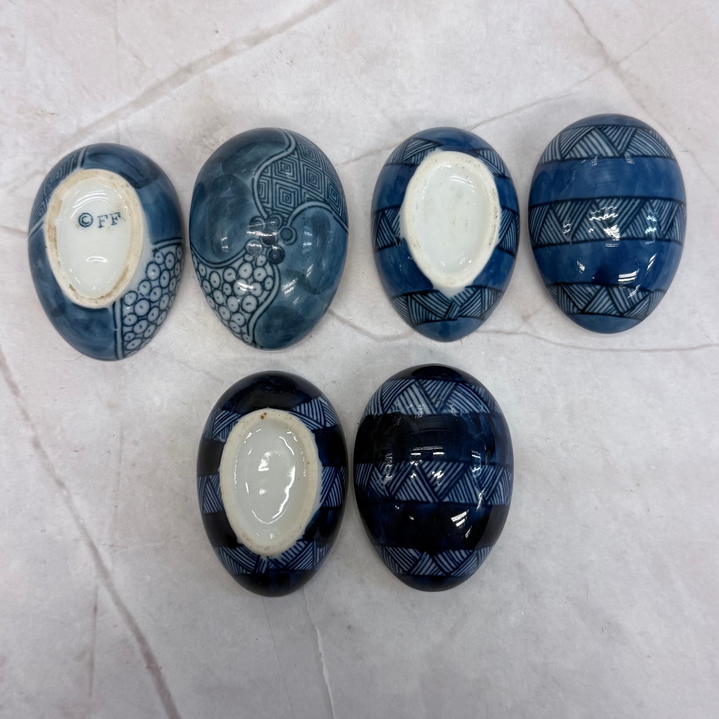 Chinoiserie Trinket Box Lot of 4