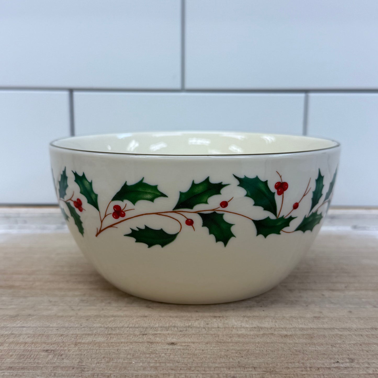 Lenox Holiday Bowl, Porcelain