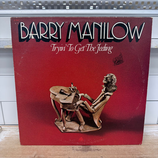 Barry Manilow Tryin’ to Get the Feeling Vinyl Record, 1975 - AL 4060