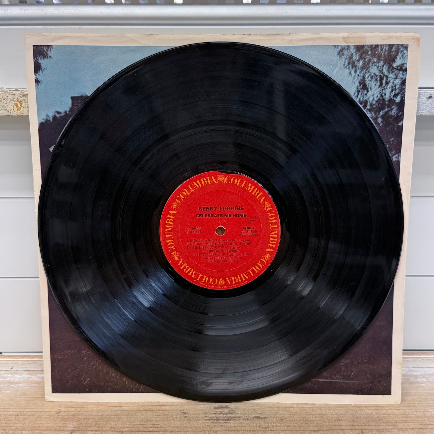Kenny Loggins Celebrate Me Home Vinyl Record 1977 #PC34655