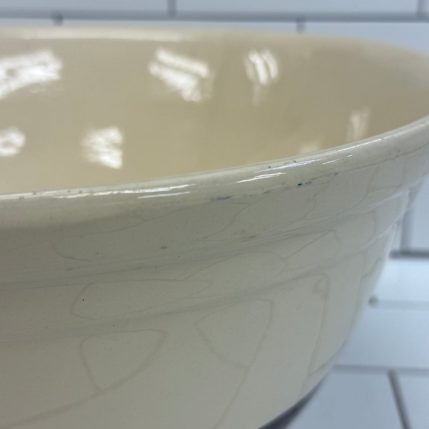Oven Ware Mixing Bowl Farmhouse Stoneware Decor