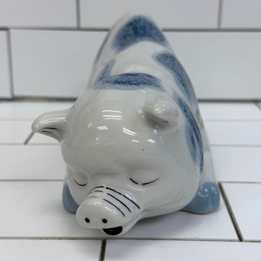 Flambro Pig Figurine Countryside Collection 1980s