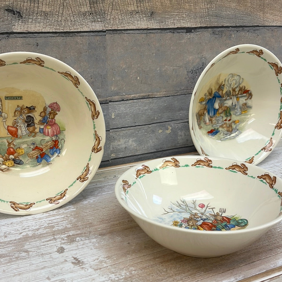 Royal Doulton Bunnykins Bone China Bowl Selection