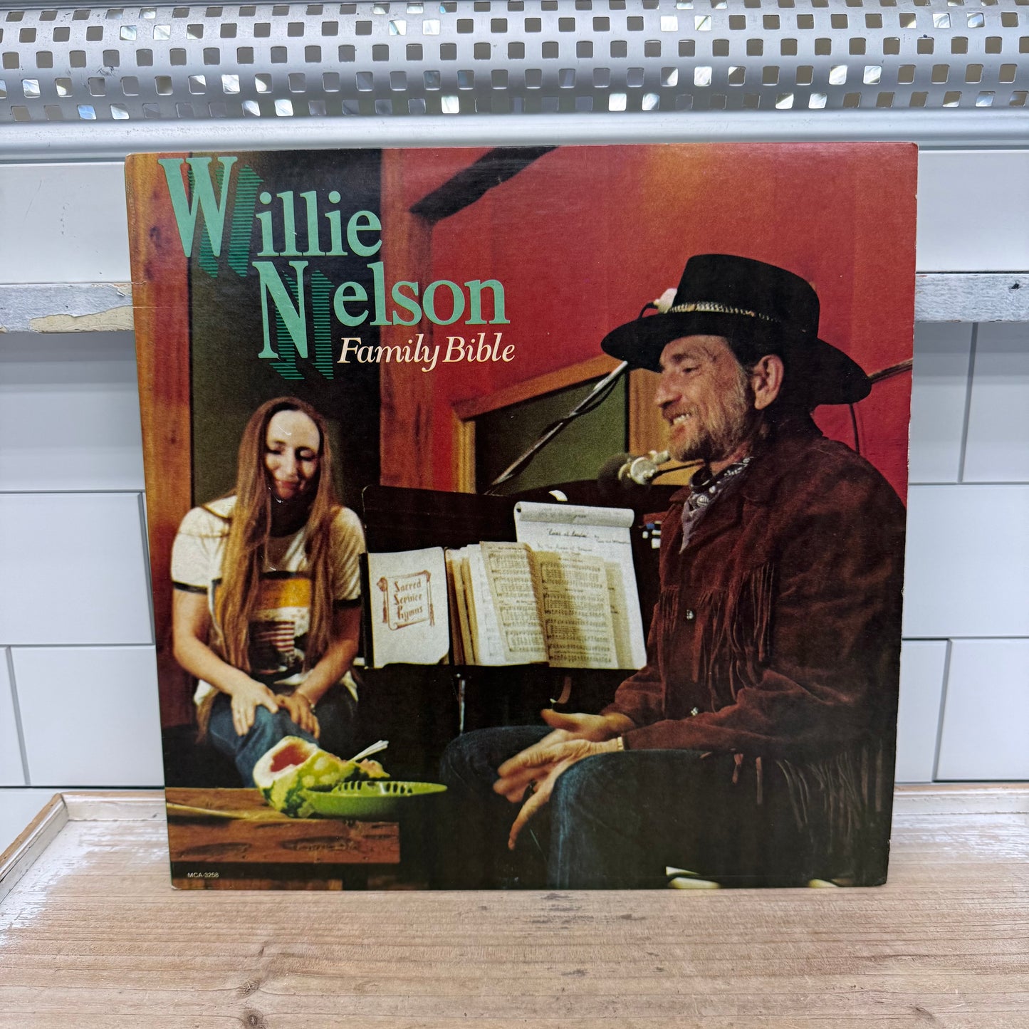 Willie Nelson Family Bible Vinyl Record LP 1980