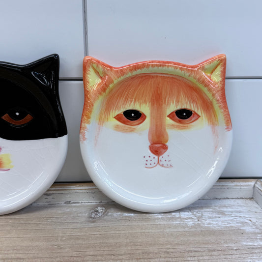 Bandwagon Cat Coasters Set of 4 Ceramic 2001