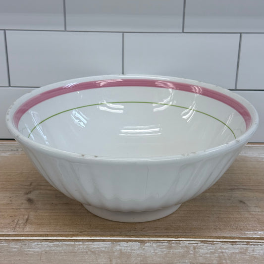 La Primula Italy Chimaphila Botanical Ceramic Serving Bowl 11”