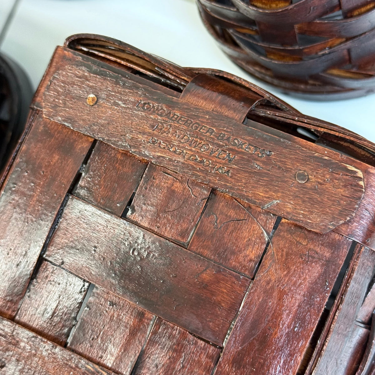Longaberger Basket Signed Selection