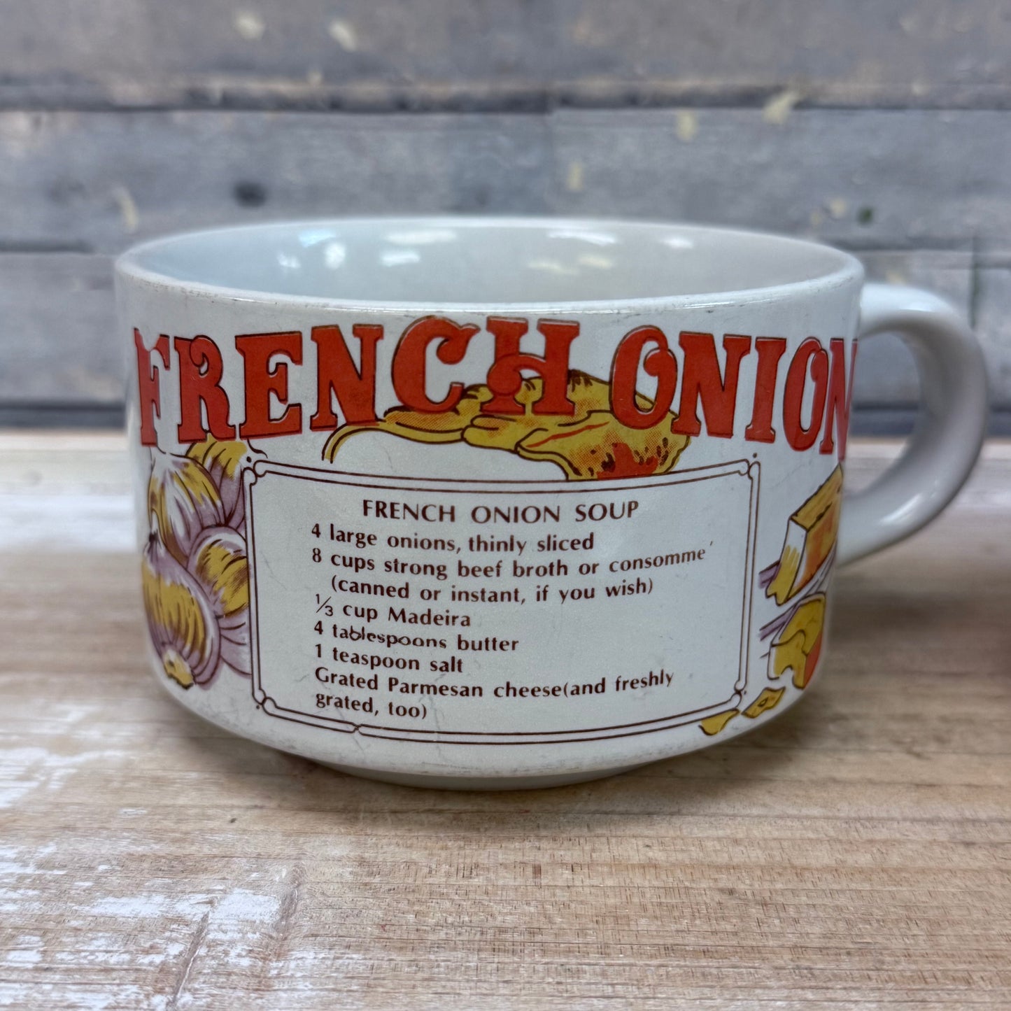 Soup Recipe Ceramic Mug Selection