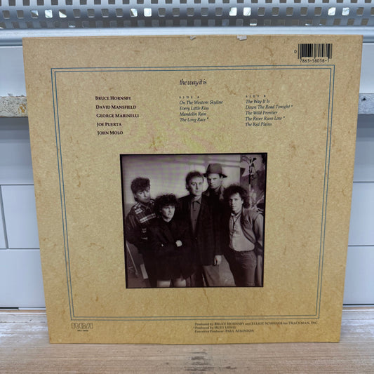 Bruce Hornsby The Way It Is Vinyl LP 1986 #NFL1-8058