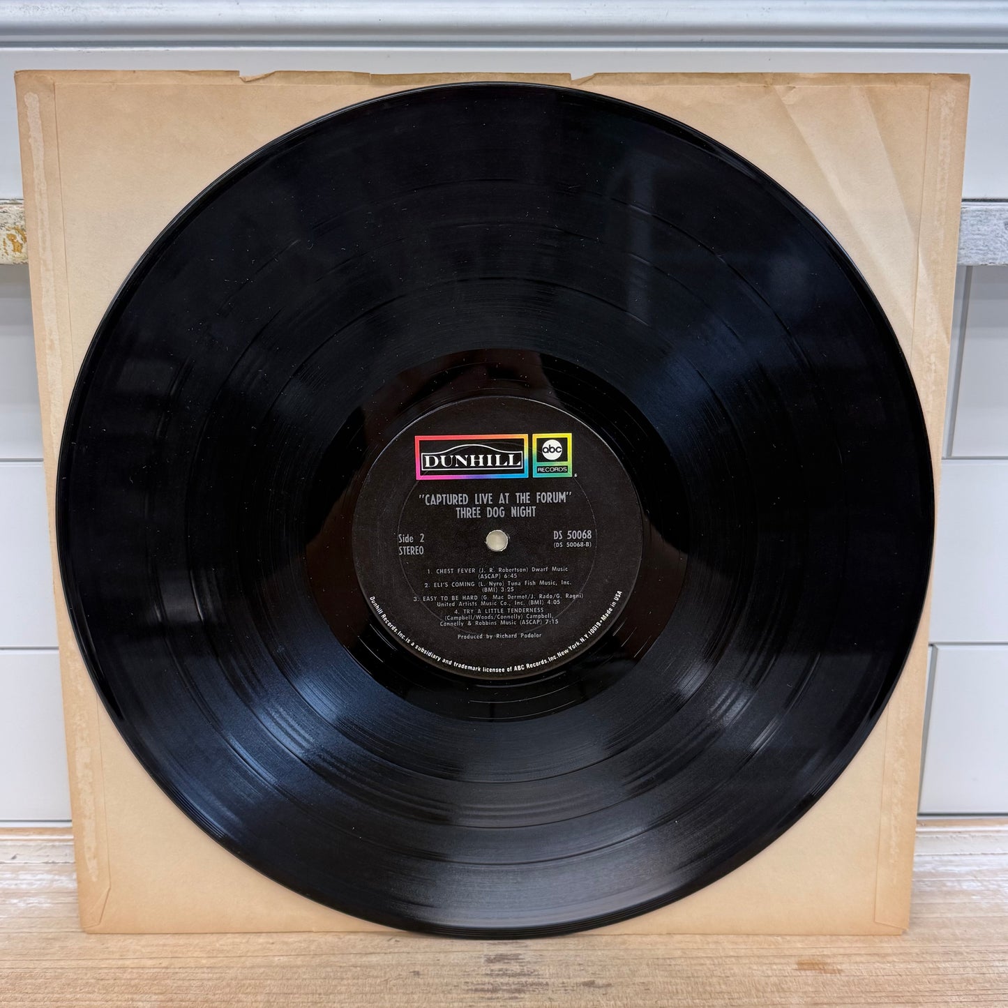 Three Dog Night Captured Live at the Forum LP 1969