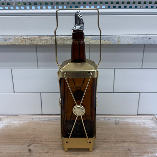 Swiss Harmony Musical Lantern Decanter Bottle Plays How Dry I Am