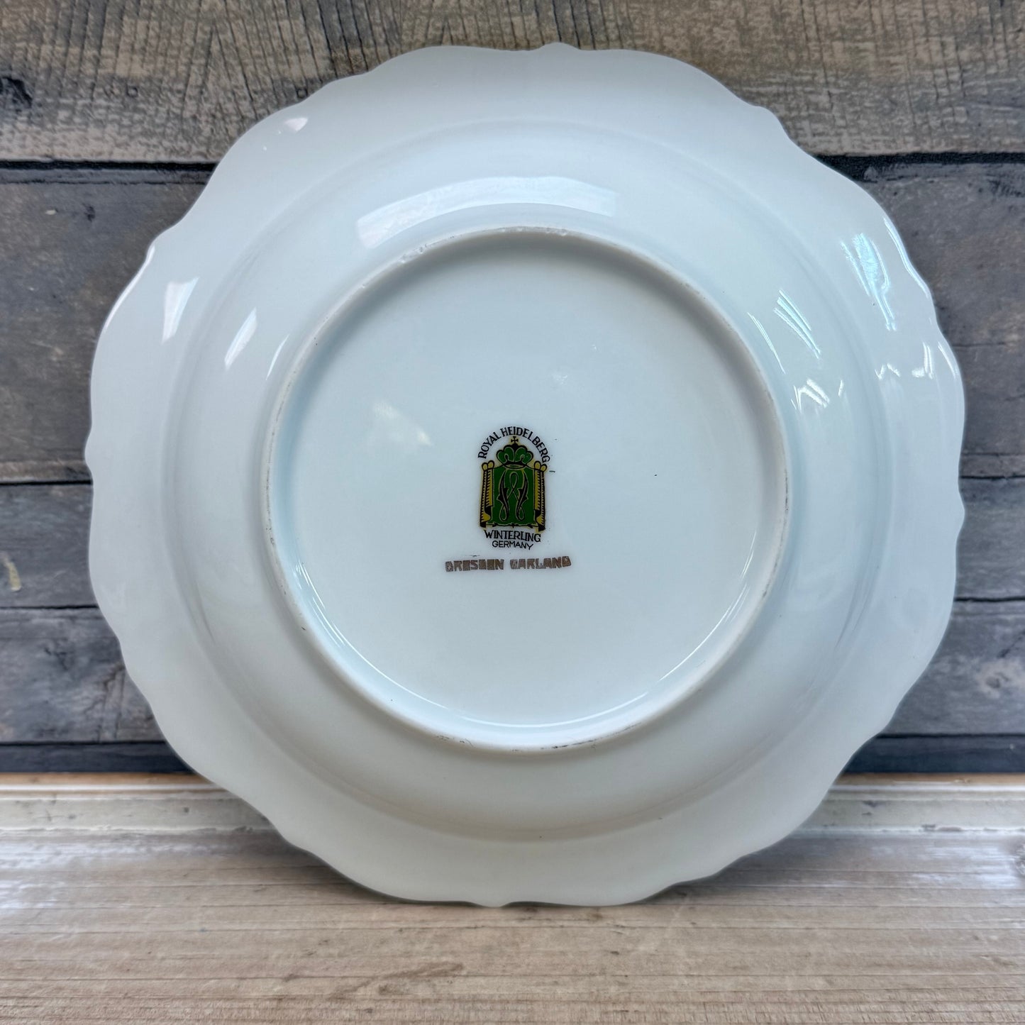 Royal Heidelberg Dresden Garland Porcelain Bowl
