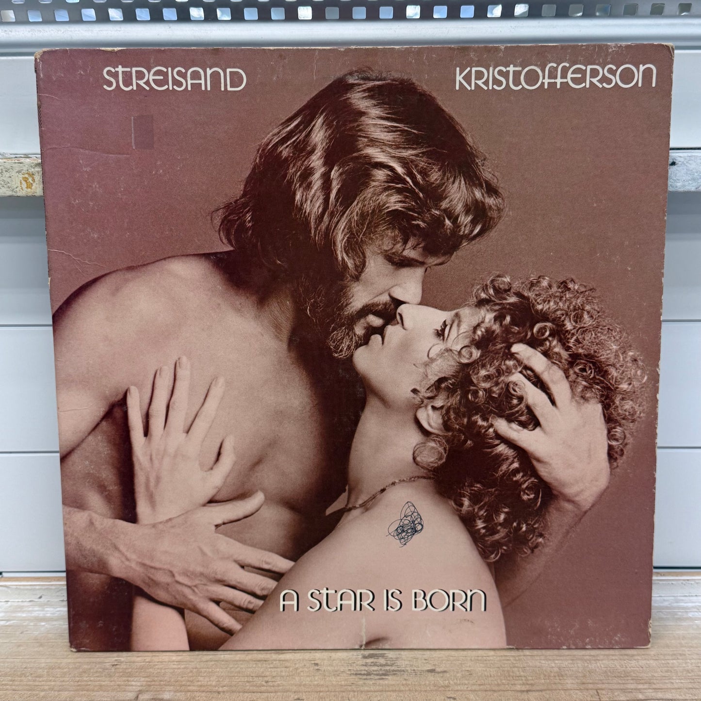 Barbra Streisand Kris Kristofferson A Star Is Born LP 1976 #JS 34403