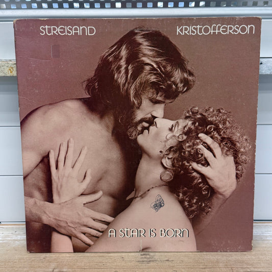 Barbra Streisand Kris Kristofferson A Star Is Born LP 1976 #JS 34403