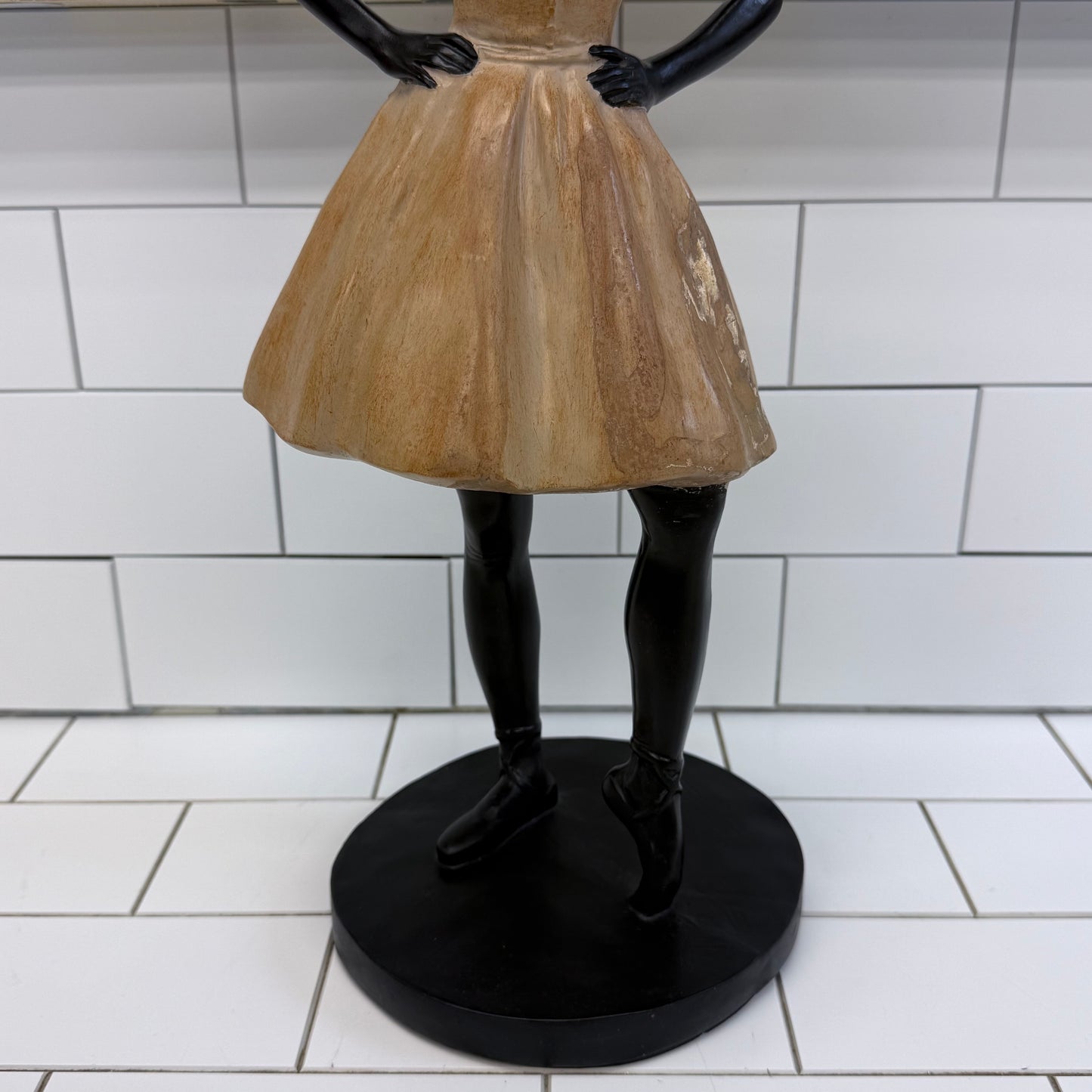 Mid Century Modern Dancer Figurine Sculpture