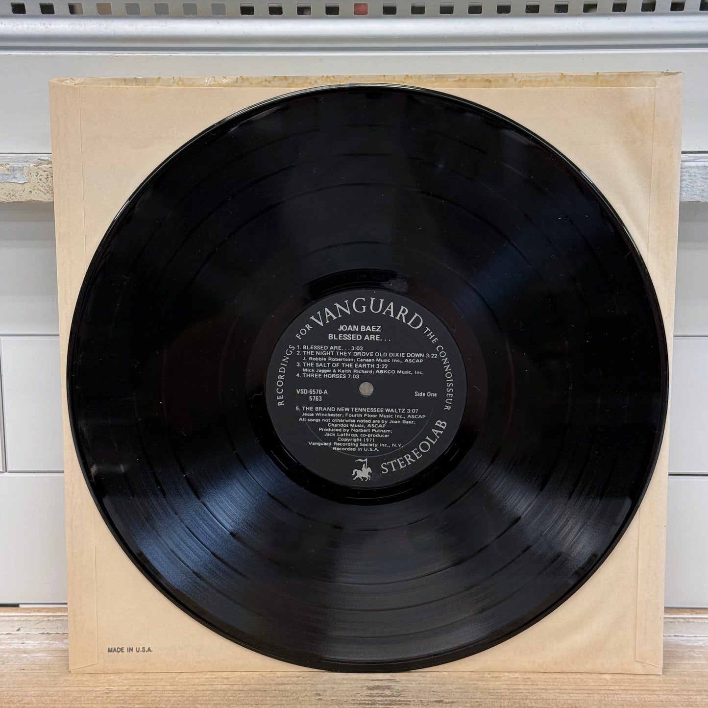 Joan Baez Blessed Are... Double Vinyl Record LP 1971 #VSD-6571/2