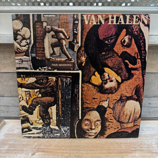 Van Halen Fair Warning Vinyl Record, 1981