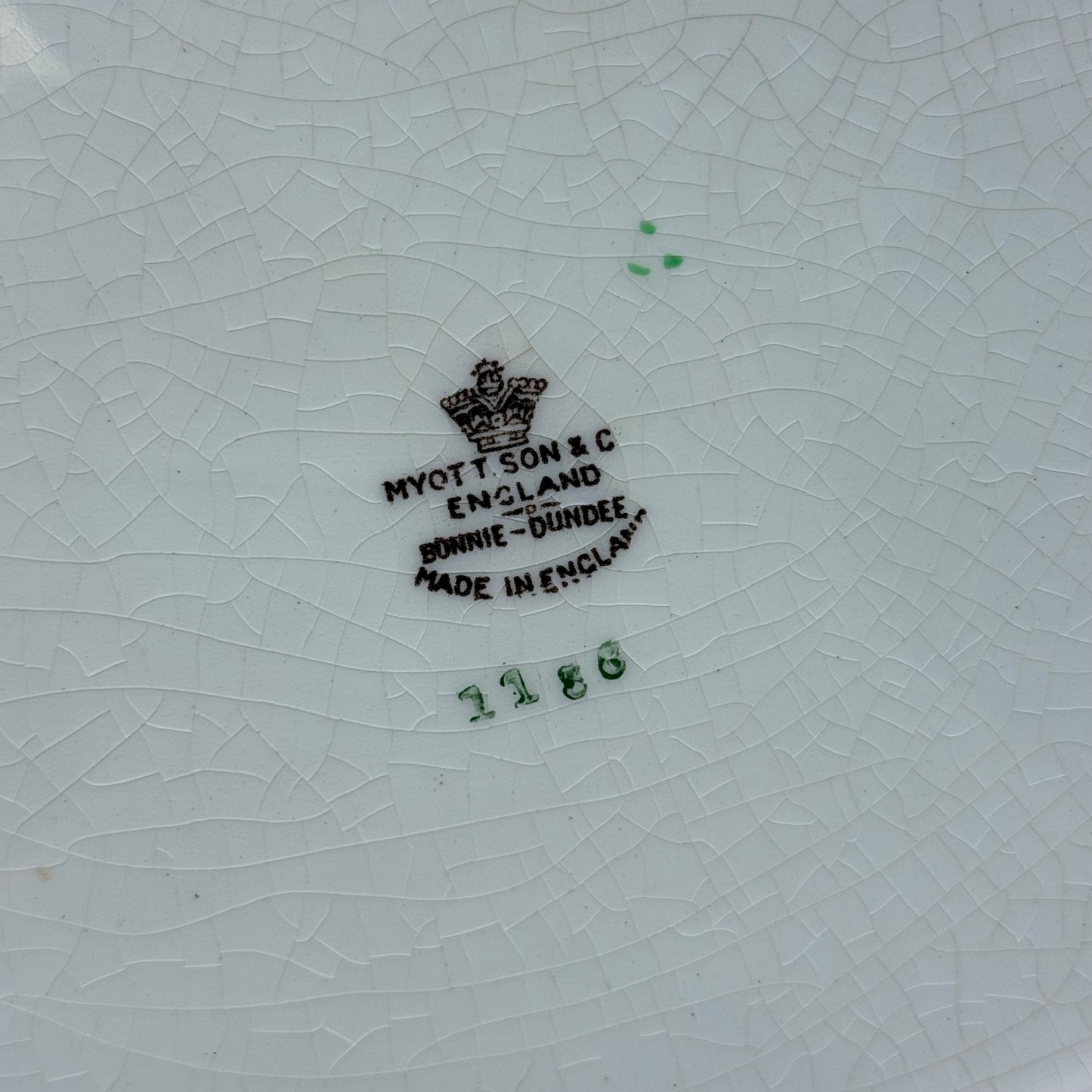 Myott & Son Bonnie Dundee Ironstone Platter