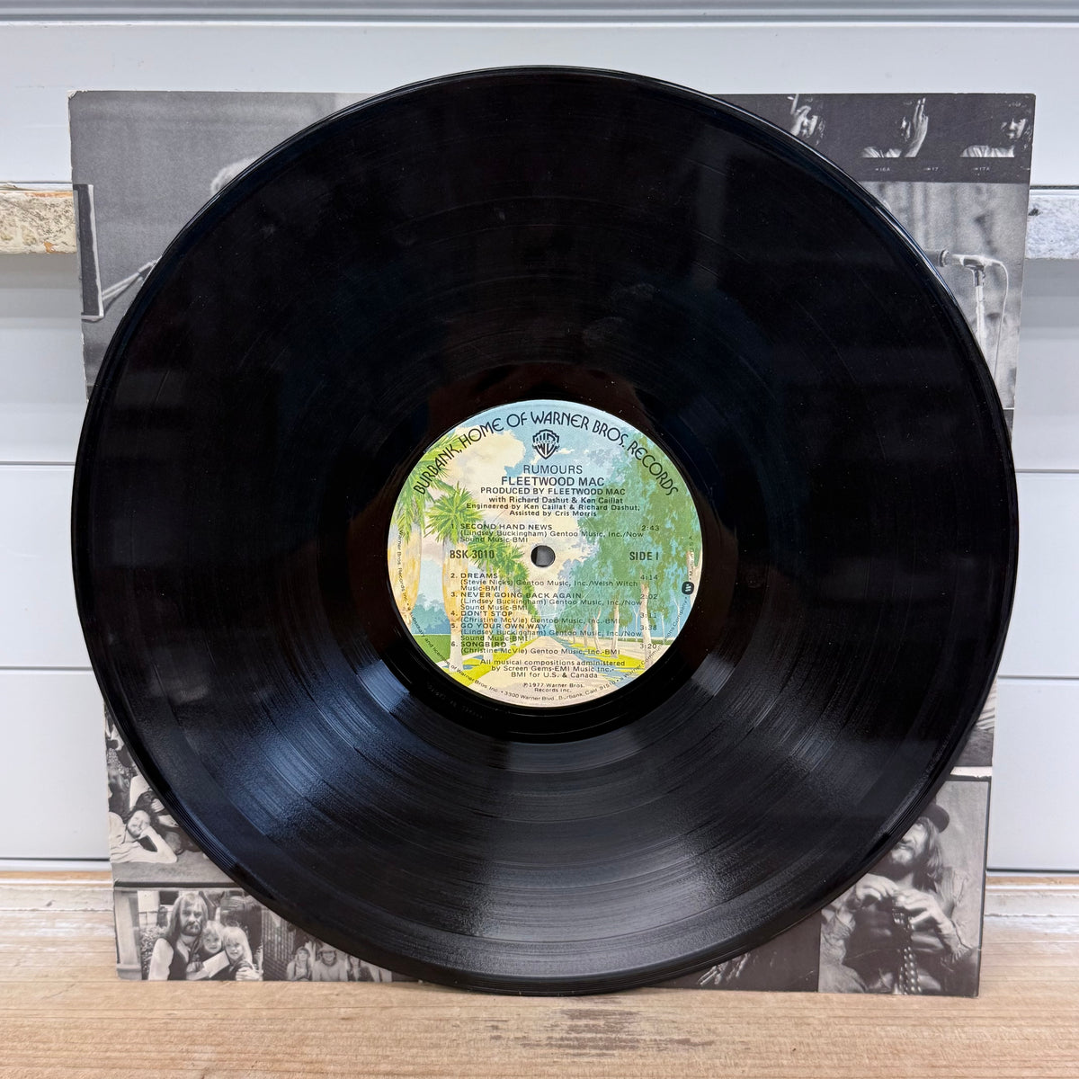 Fleetwood Mac Rumours Vinyl LP 1977 - BSK 3010