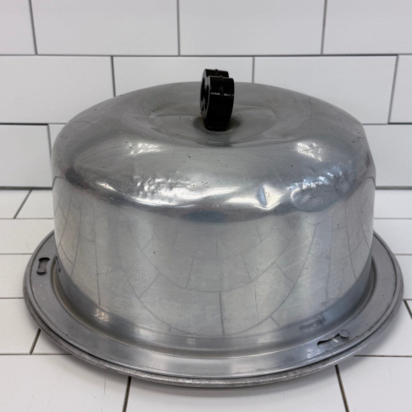 Regal Ware Aluminum Locking Cake Carrier Vintage 1950s