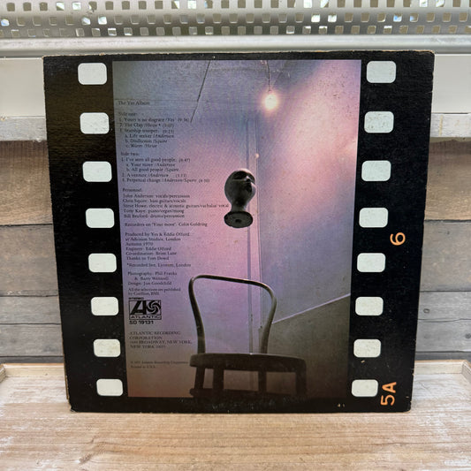 Yes The Yes Album Vinyl Record, 1971