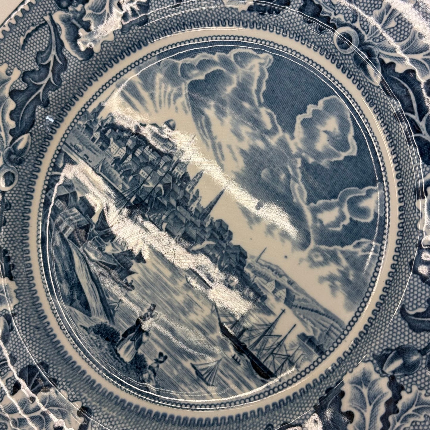 Johnson Brothers Historic America “Boston” Dinner Plate