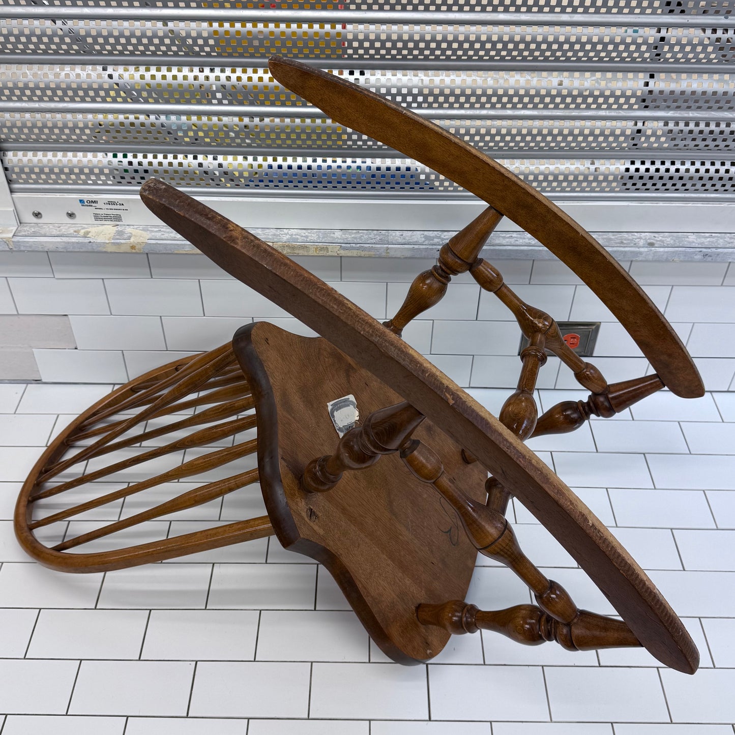 S. Bent & Bros Windsor Rocking Chair Vintage 1960s