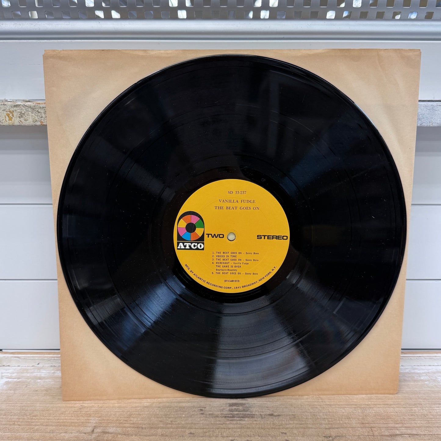 Vanilla Fudge The Beat Goes On 1968 Original Stereo Vinyl LP #SD 33-237