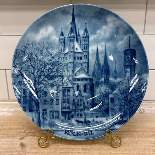 Kaiser Stadteteller Köln/RH Wall Plate, Porcelain