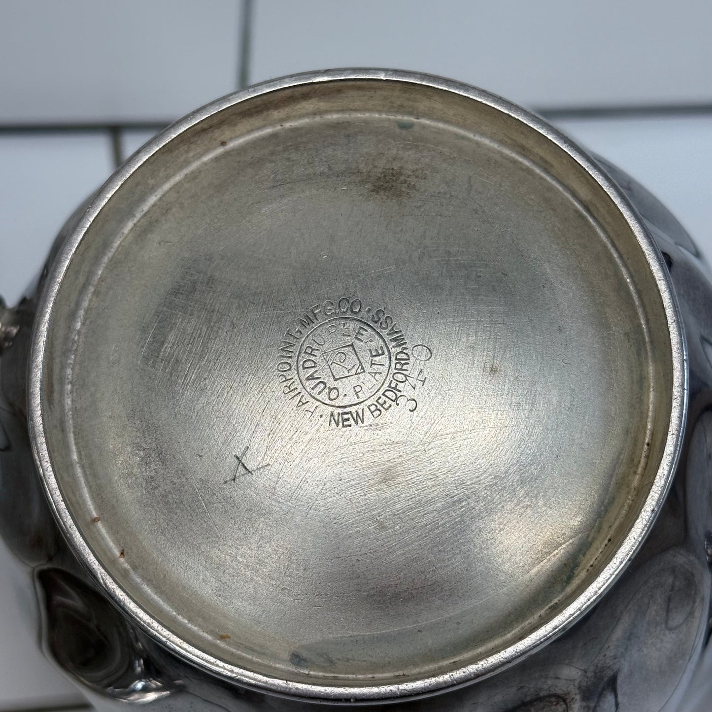 Pairpoint Quadruple Silverplate Tea Service Set #340 Circa 1910