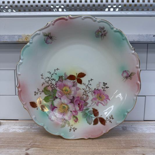 Schumann Plate, Arzberg Bavaria Gilded Porcelain