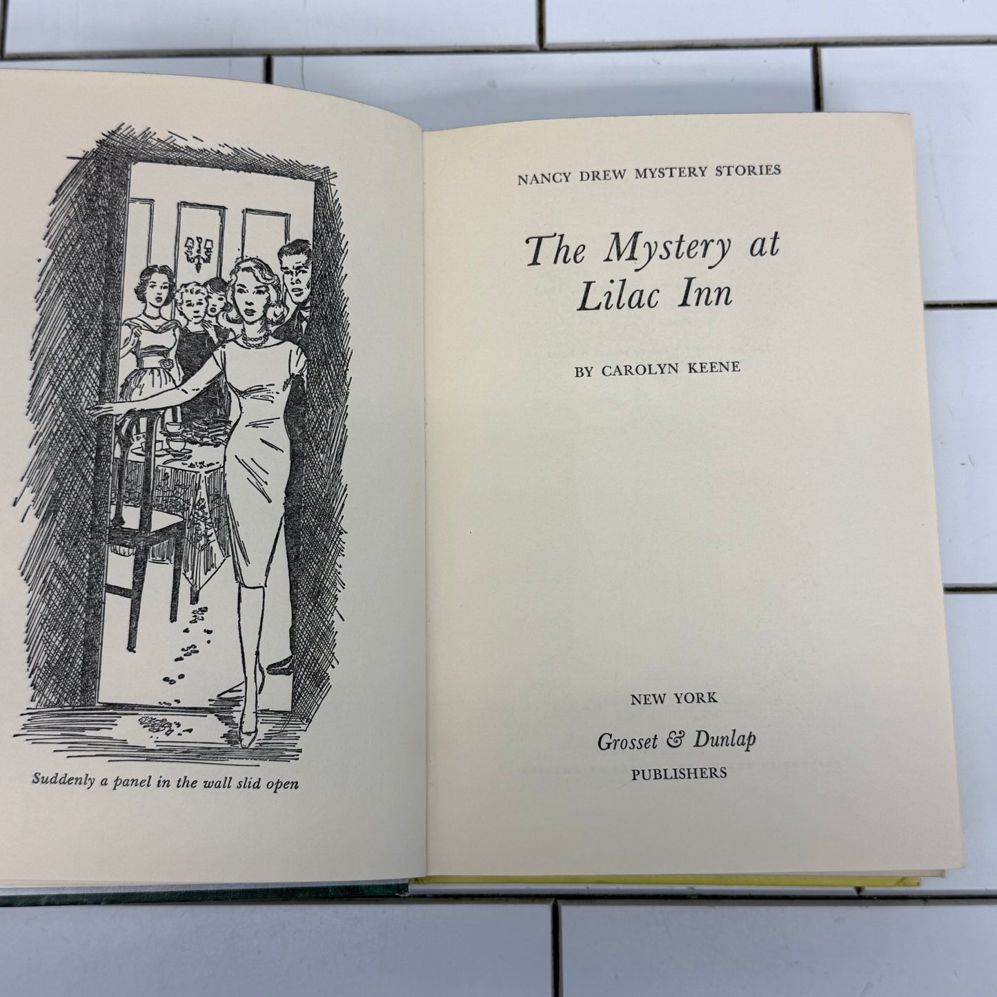 Vintage Nancy Drew Books Set of 6 By Carolyn Keene