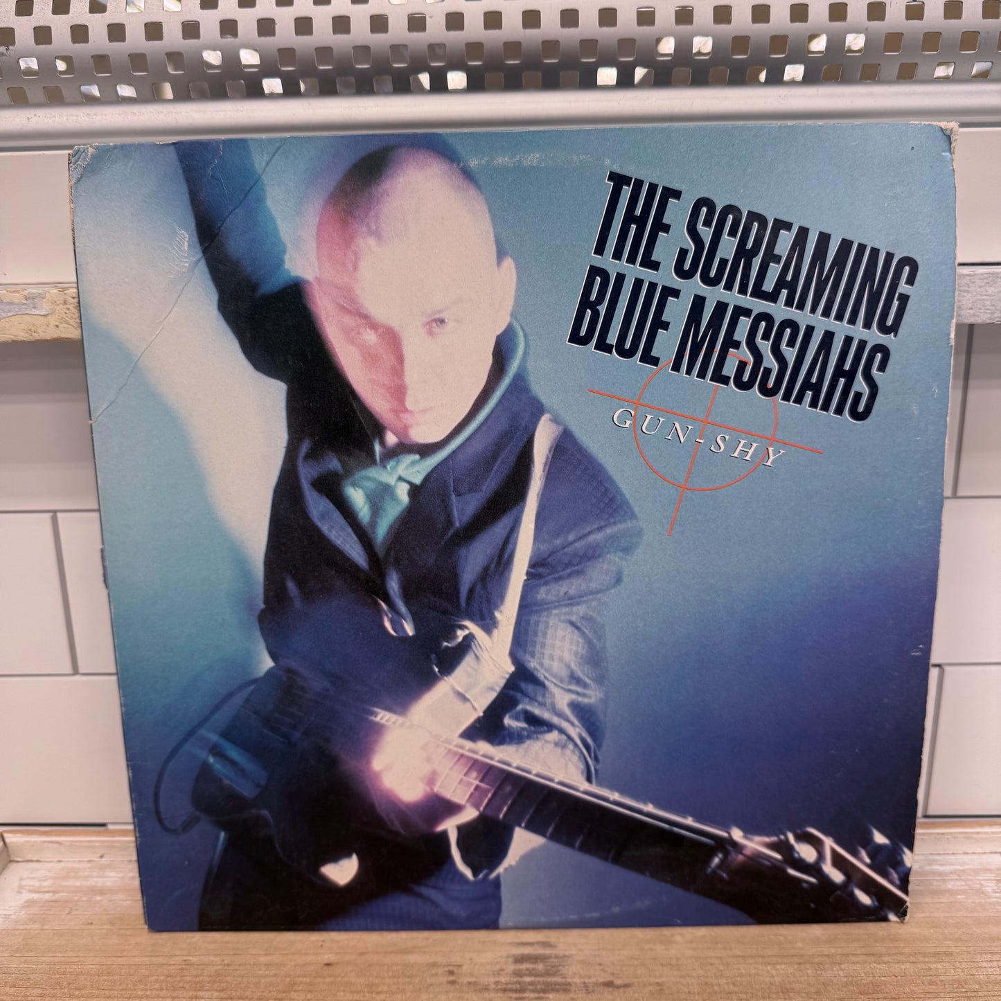The Screaming Blue Messiahs Gun-Shy Vinyl Record 1986 #60488