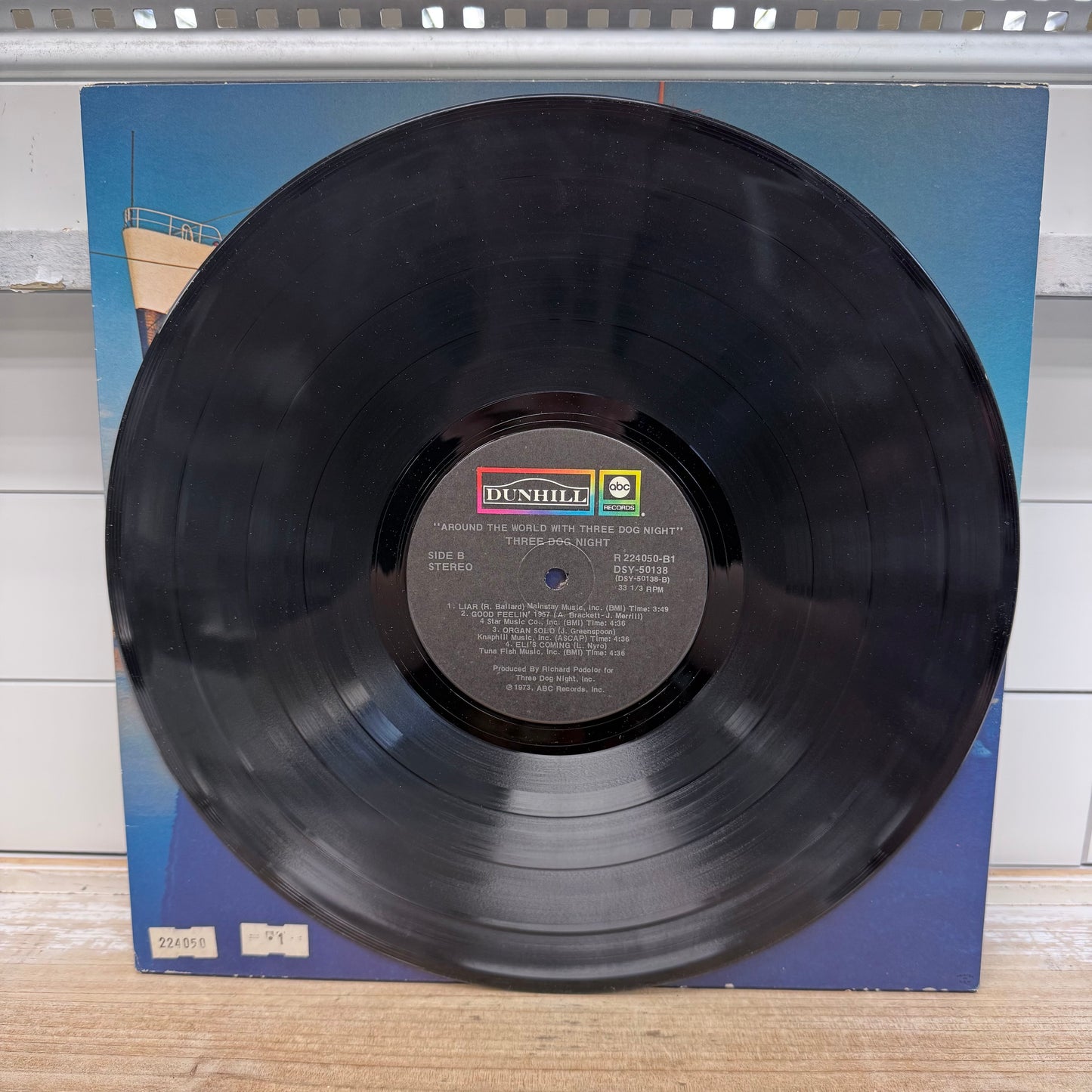 Three Dog Night Around the World Double Vinyl LP 1973