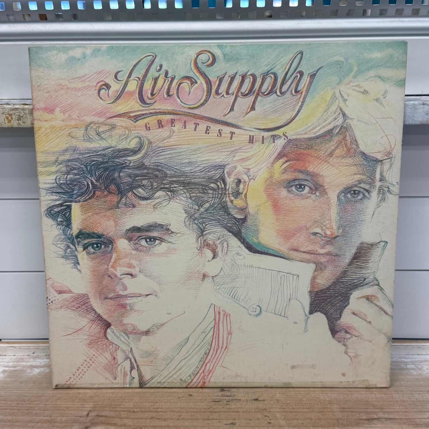 Air Supply Greatest Hits Vinyl Record LP 1983