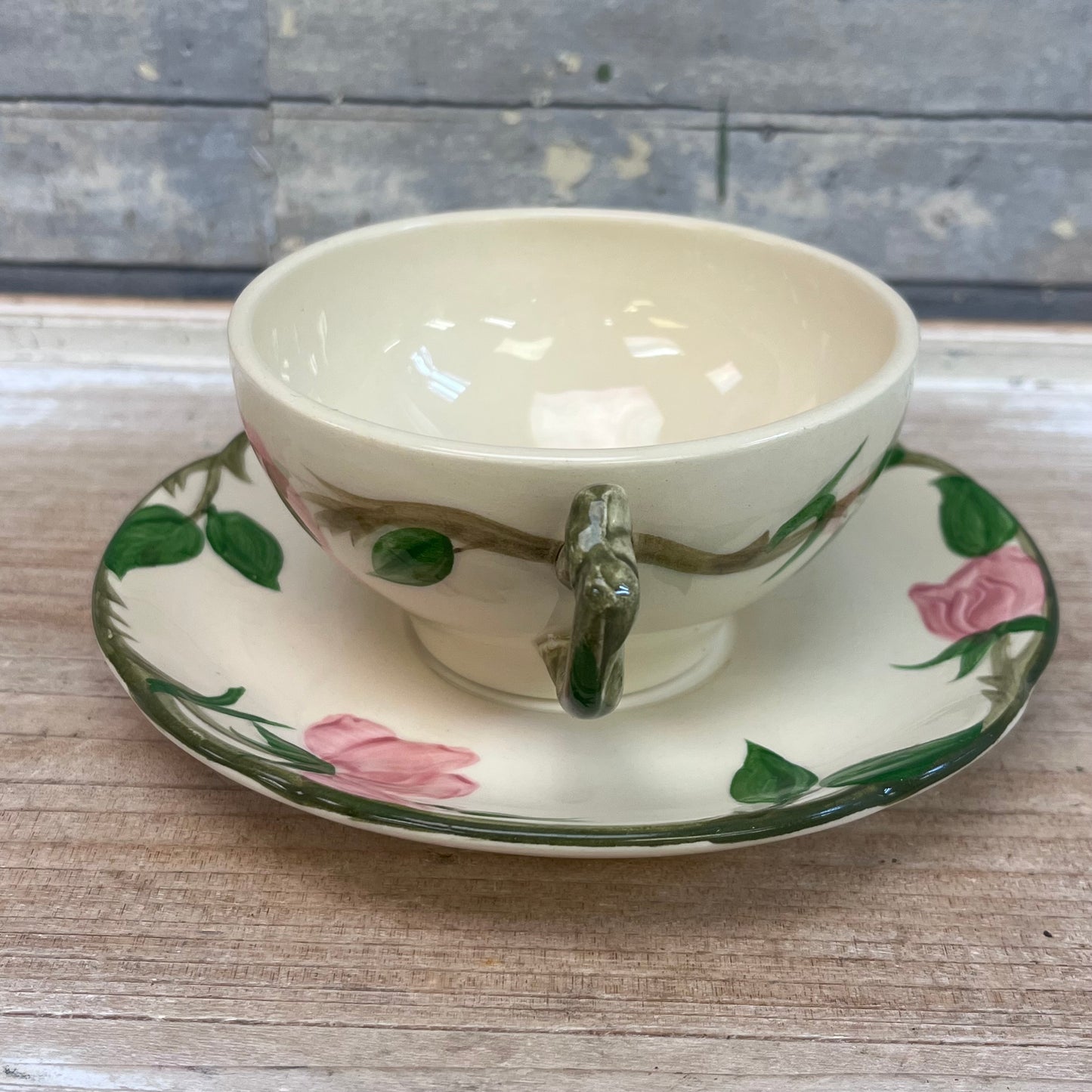 Franciscan Desert Rose Teacup and Saucer