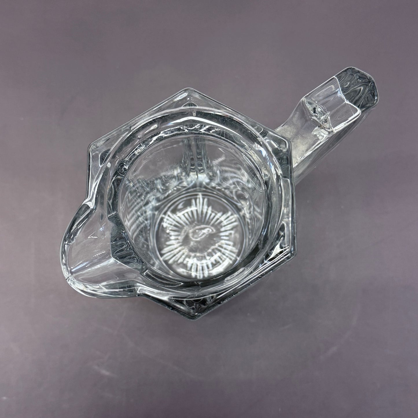 Jefferson Glass Co. Pitcher Chippendale Krys-Tol